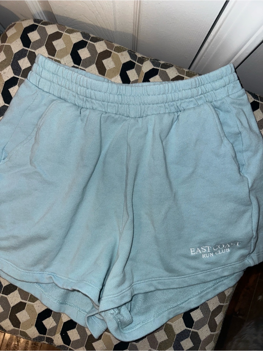 Women's Light Blue Lounge Shorts